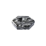 Cenicero hexagonal de mármol gris para puros