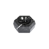 Cenicero hexagonal de mármol negro para cigarros